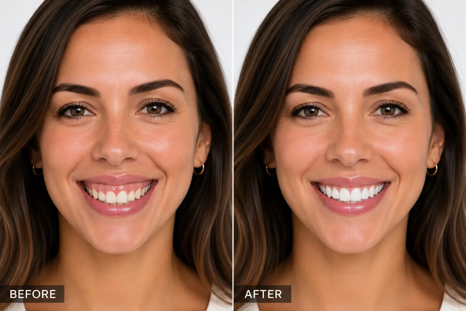 Gum treatment before and after